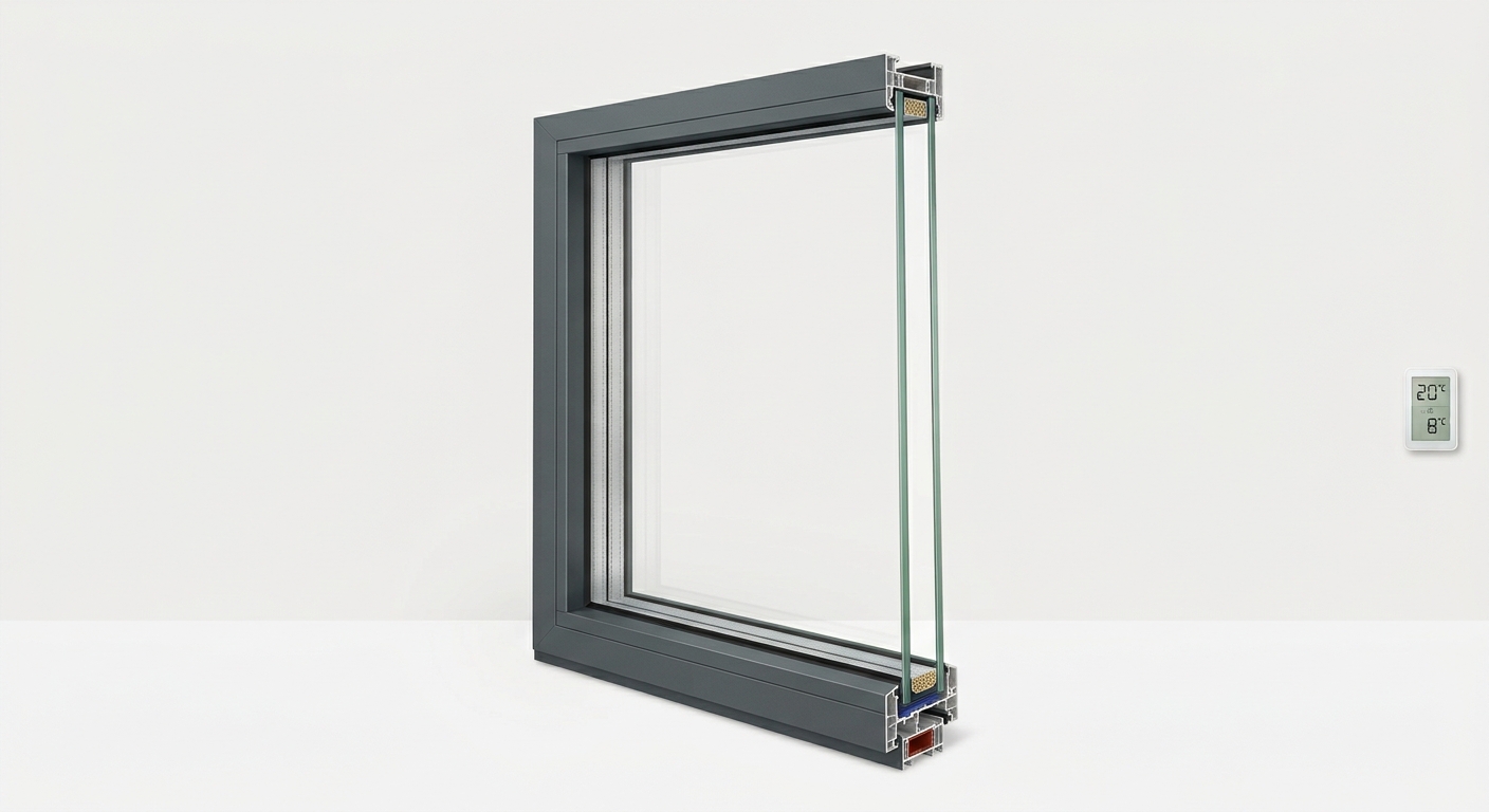 Fenêtre aluminium double vitrage à Tanger